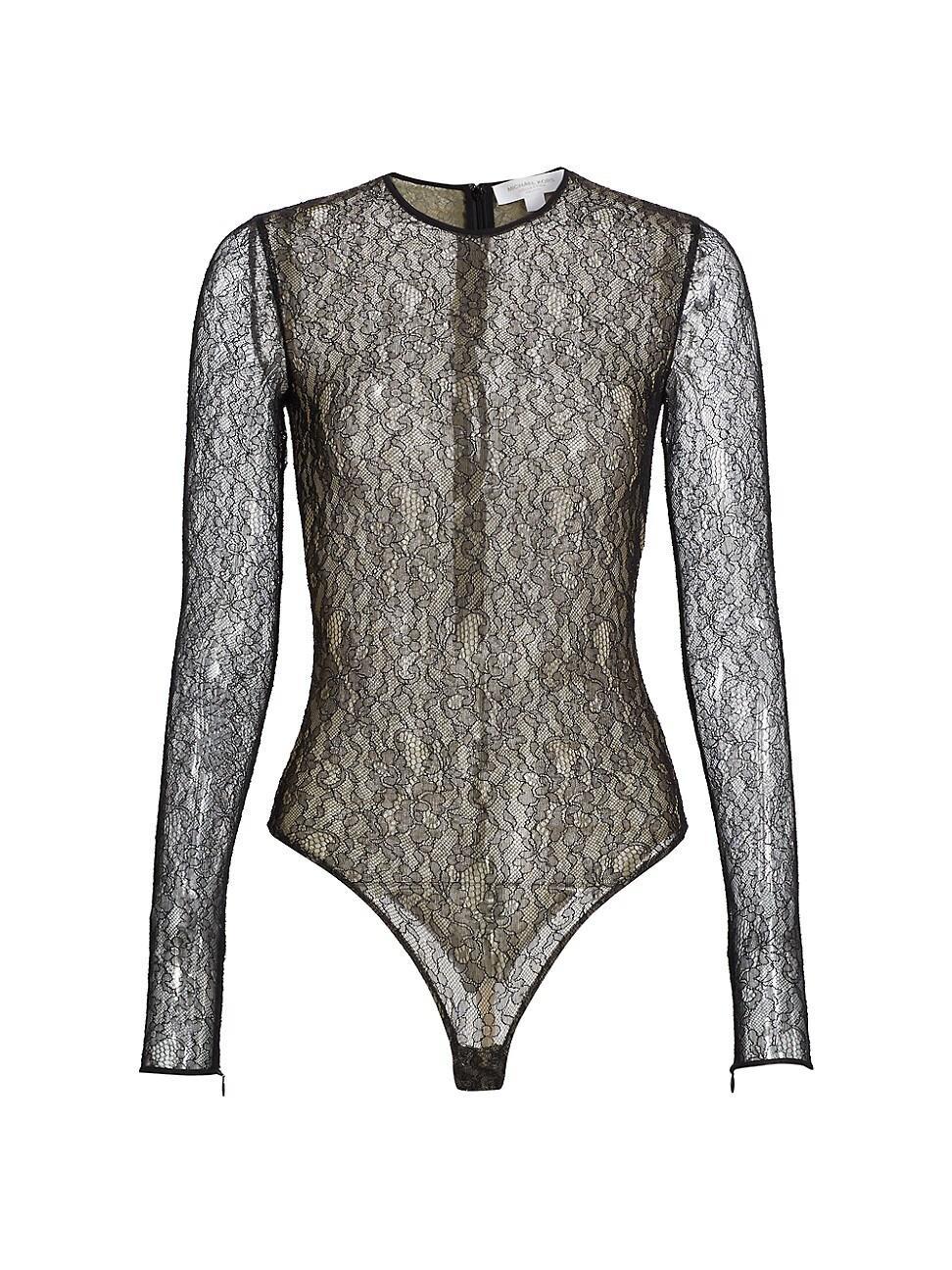 Womens Lace Bodysuit Product Image