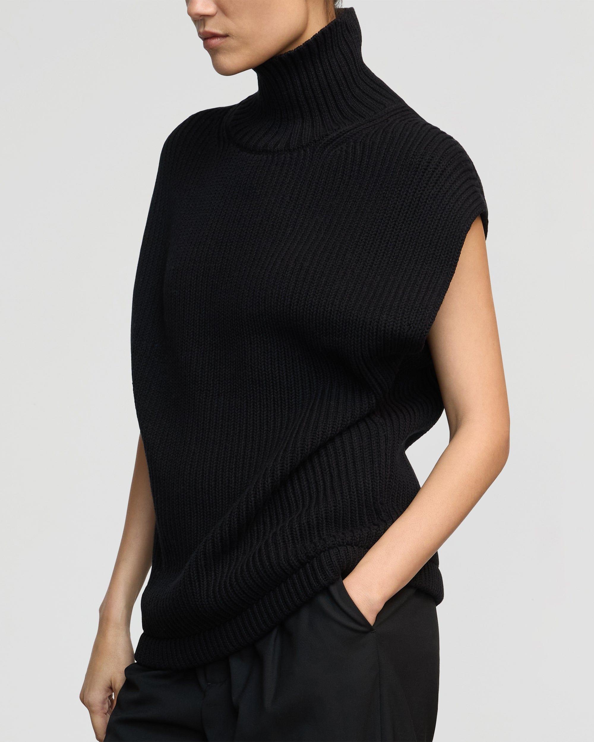 Tully Organic Cotton Turtleneck Vest Product Image