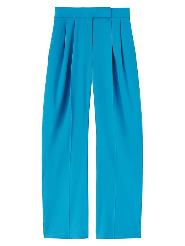 Womens Gary Pleated Wool-Blend Pants Product Image