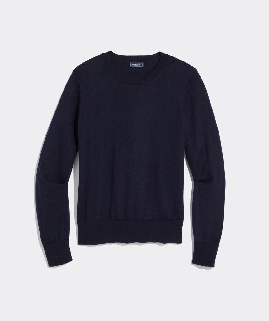 Tissue Cashmere Crew Sweater Product Image