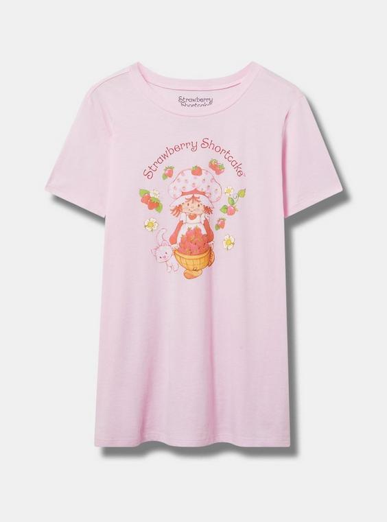 Strawberry Shortcake Fit Cotton Crew Tee Product Image