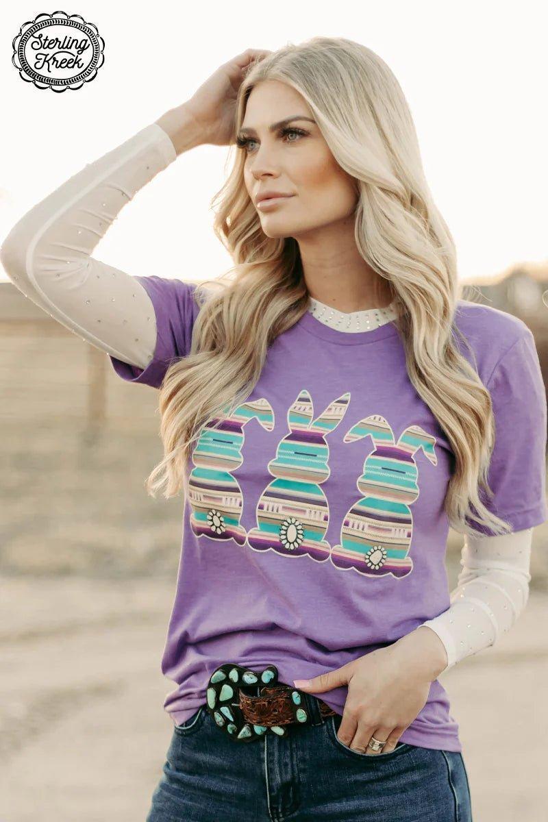 Serape Bunny Tee* Product Image