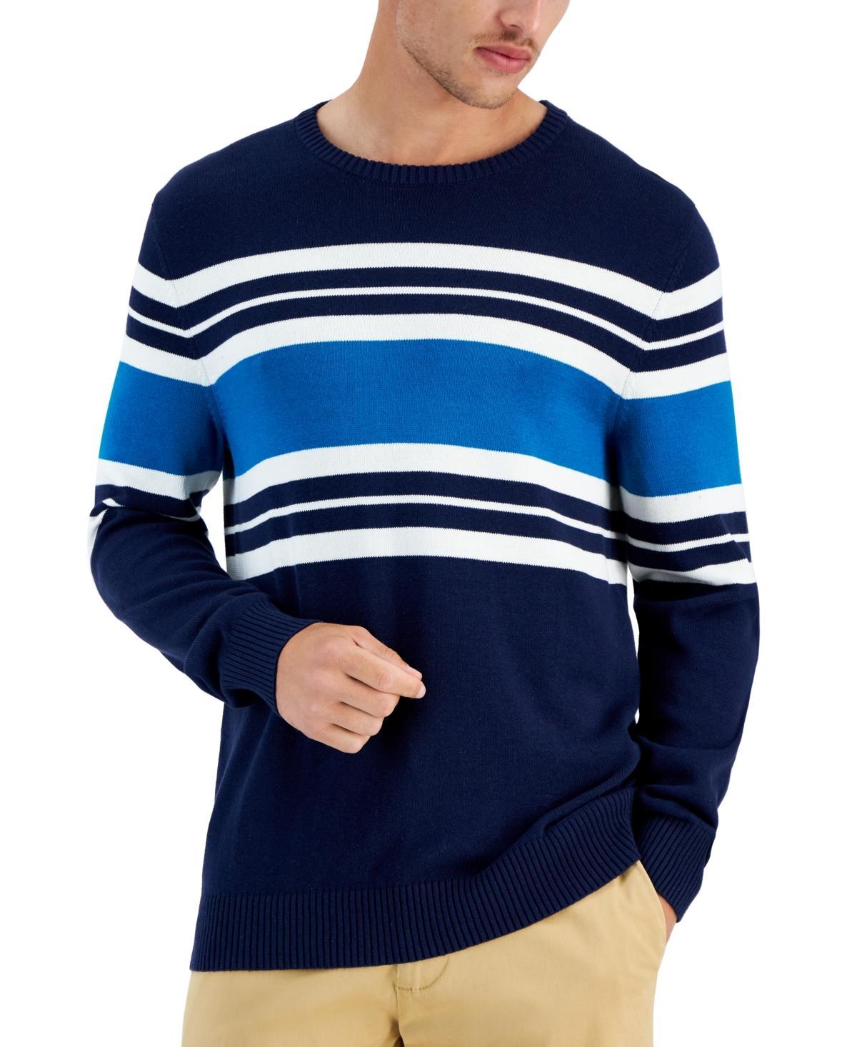 Club Room Mens Colin Striped Sweater, Created for Macys Product Image