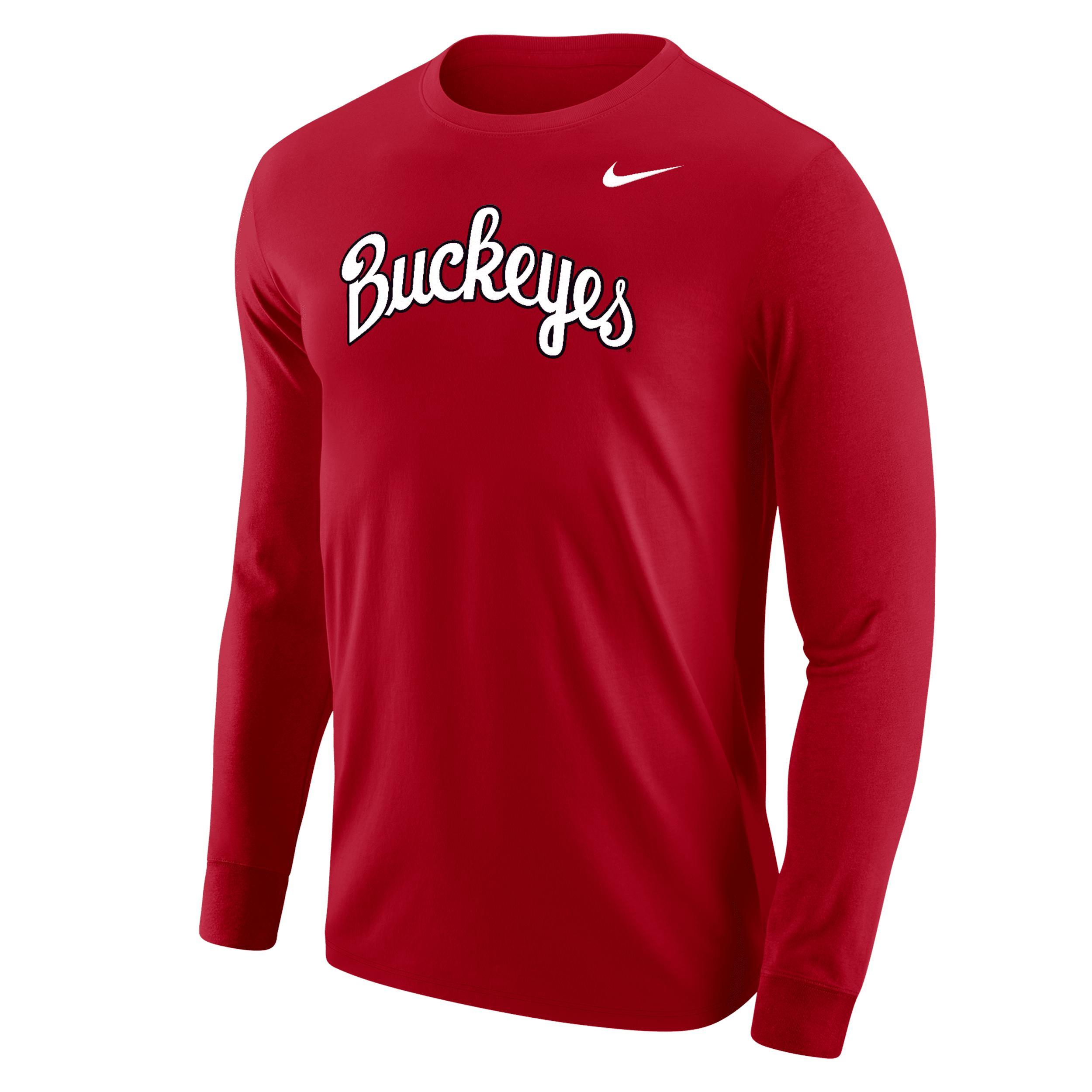 Ohio State Nike Men's College Long-Sleeve T-Shirt Product Image