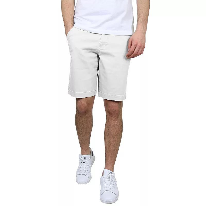 Mens Galaxy by Harvic 5-Pocket Flat-Front Slim-Fit Stretch Chino Shorts Product Image