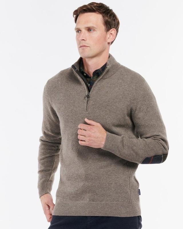 Holden Mens Half Zip In Military Marl Product Image