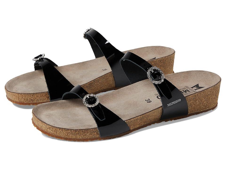 Mephisto Idelya Crystal Buckle Slide Sandal Product Image