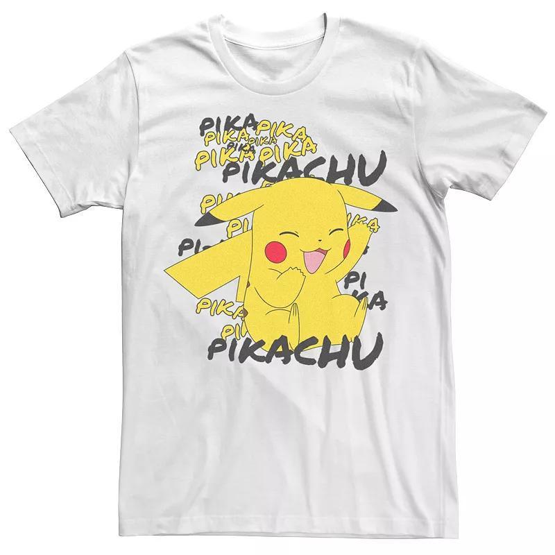 Mens Pokemon Laughing Pikachu Tee Product Image