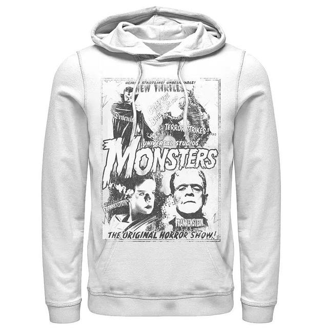 Mens Universal Monsters Collage Movie Poster Hoodie Product Image