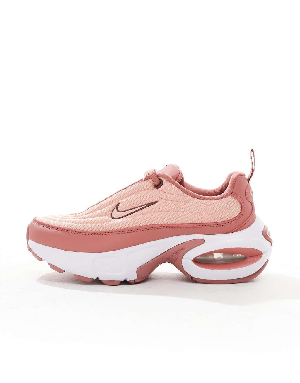 Nike Air Max Portal sneakers in pink and white Product Image