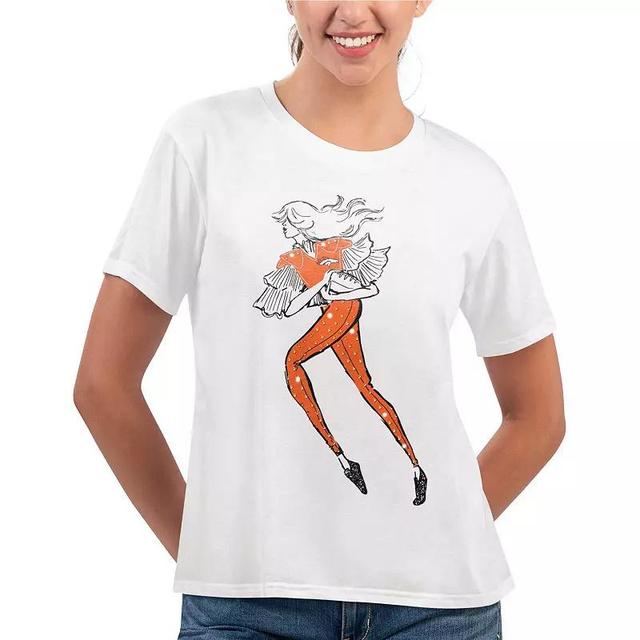 Womens G-III 4Her by Carl Banks Denver Broncos Play The Ball T-Shirt Product Image