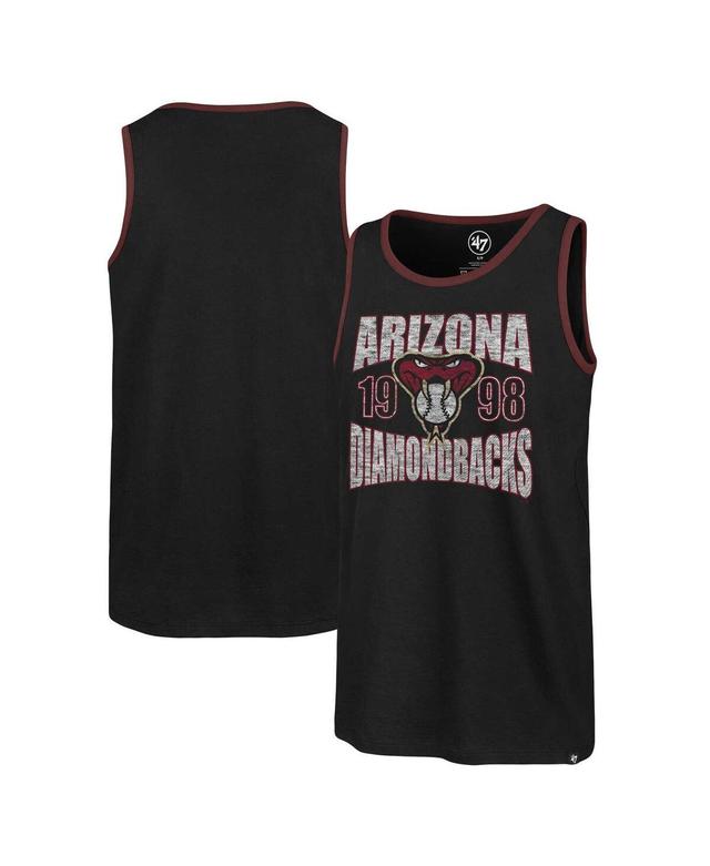 47 Brand Mens Black Arizona Diamondbacks Upload Franklin Tank Top Product Image