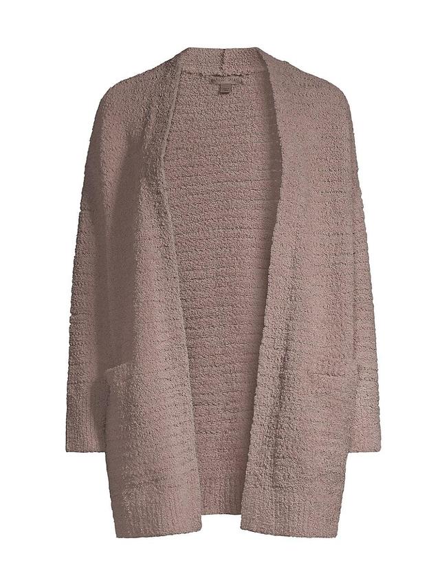 barefoot dreams CozyChic Boucl Front Chenile Cardigan Product Image