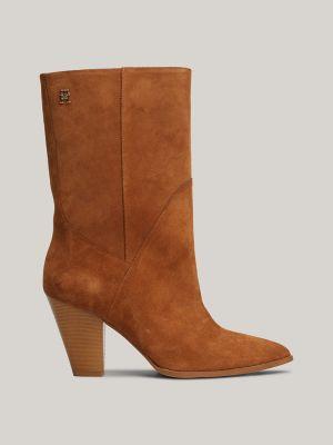 Monogram Suede Cowboy Boot Product Image