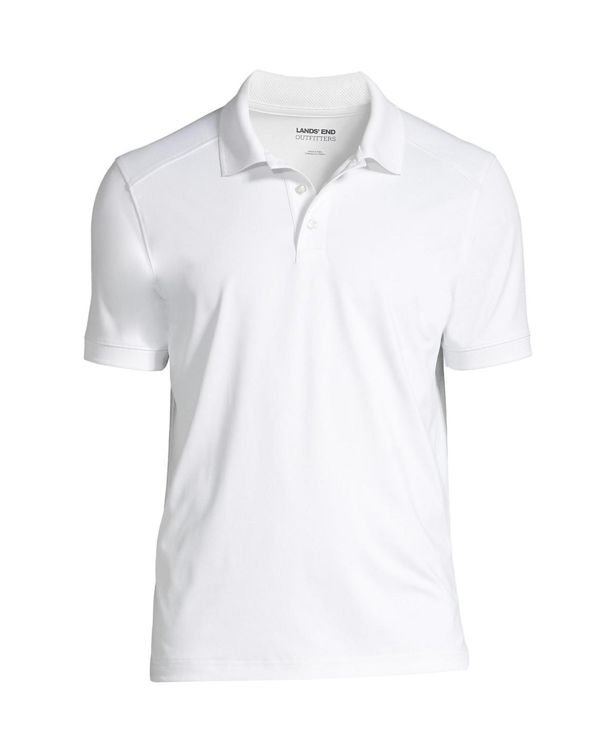 Mens Lands End Short Sleeve Rapid-Dry Active Polo Shirt Product Image