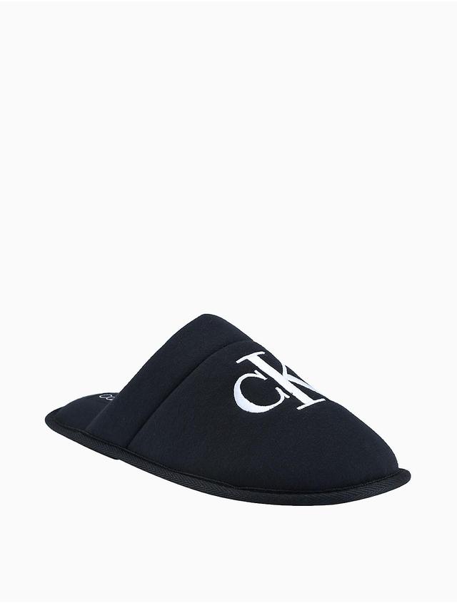 Calvin Klein Mens Mens Xenith Slipper - Black - 11 Product Image