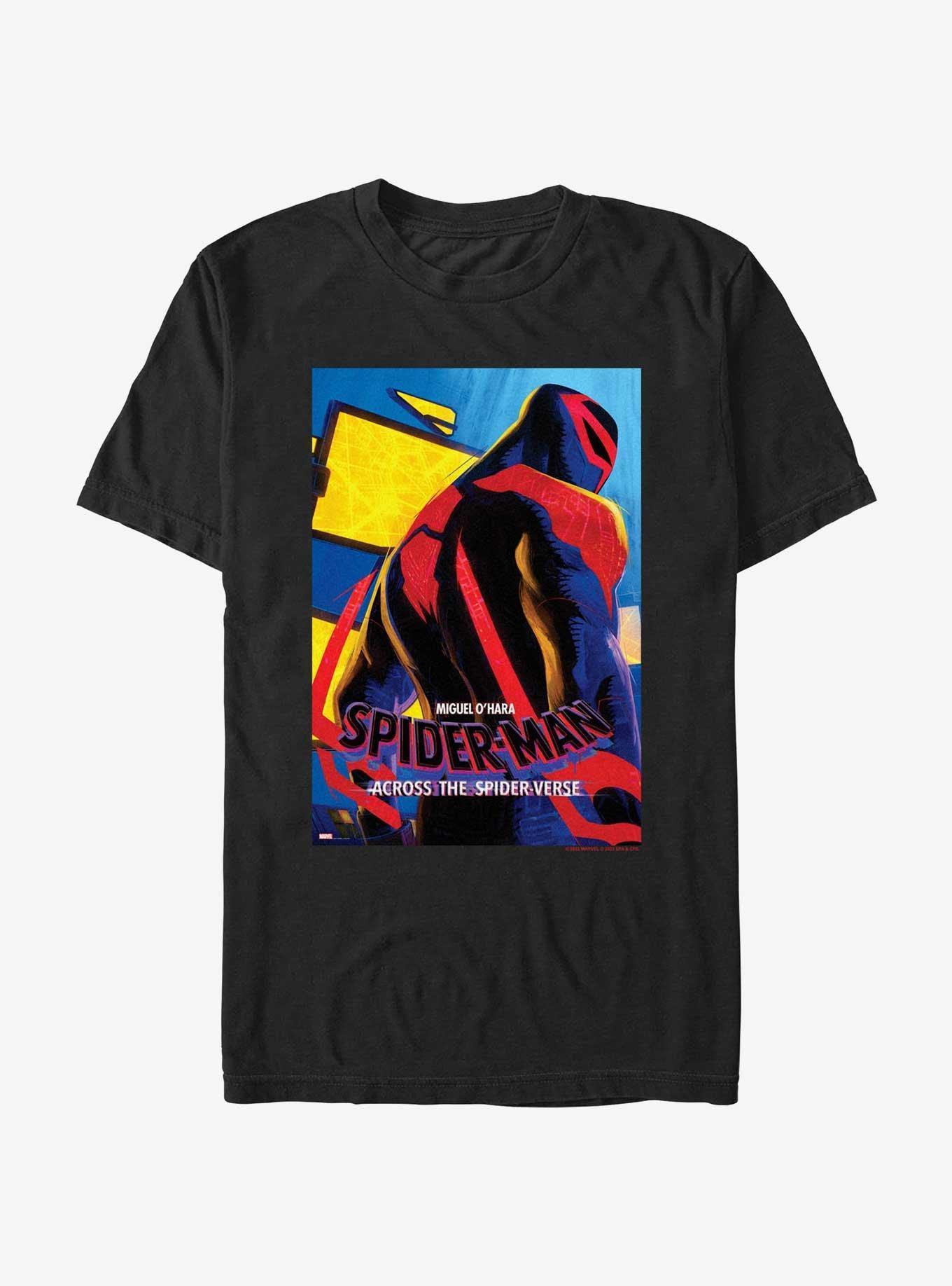 Spider-Man: Across The Spider-Verse Spider-Man 2099 Miguel Poster T-Shirt Product Image