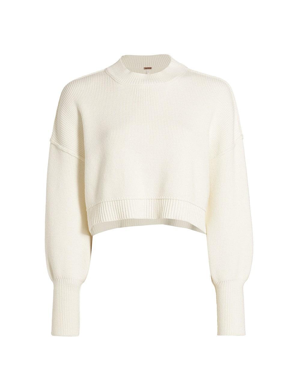 Womens Easy Street Cropped Sweater Product Image