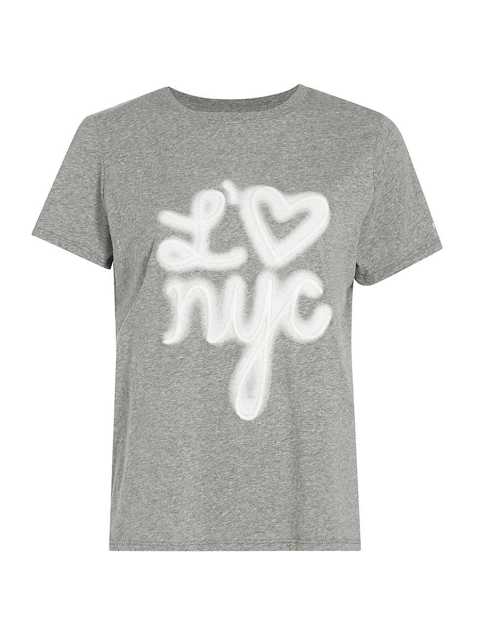 Womens Love NYC Graphic T-Shirt Product Image