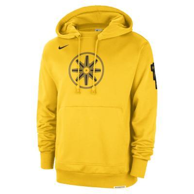 Golden State Warriors Standard Issue 2023/24 City Edition Nike Men's NBA Courtside Hoodie Product Image