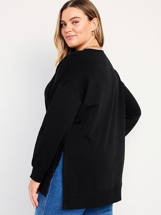 SoComfy Relaxed Tunic Sweatshirt Product Image