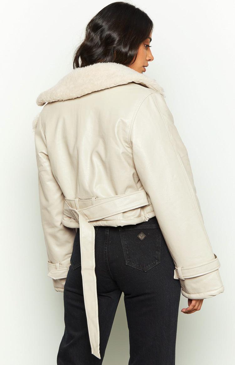 Lioness Off Duty Cream Jacket Product Image