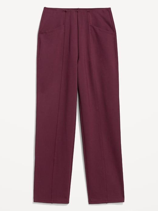 Extra High-Waisted Stevie Straight Pants Product Image