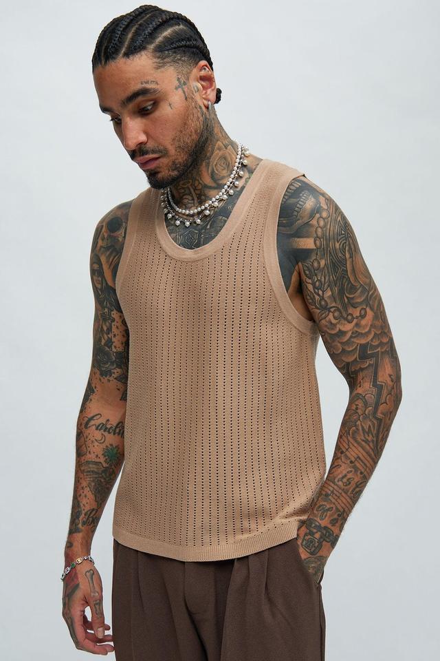 Alex Tank Top - Tan Product Image