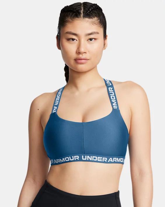 Women's UA Crossback Strappy Low Sports Bra Product Image