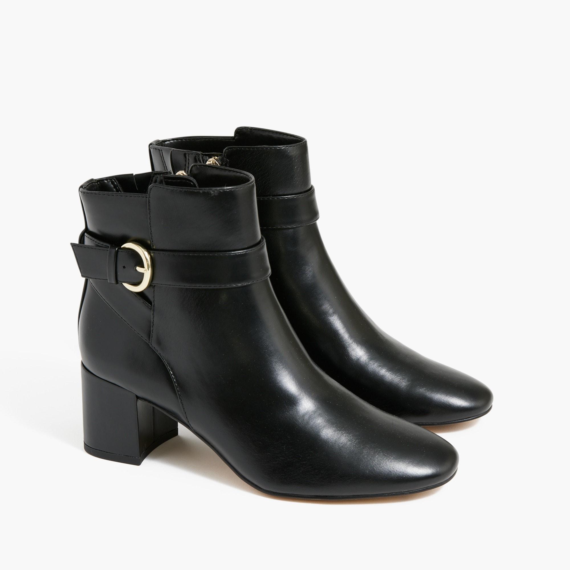 Heeled buckle boots Product Image