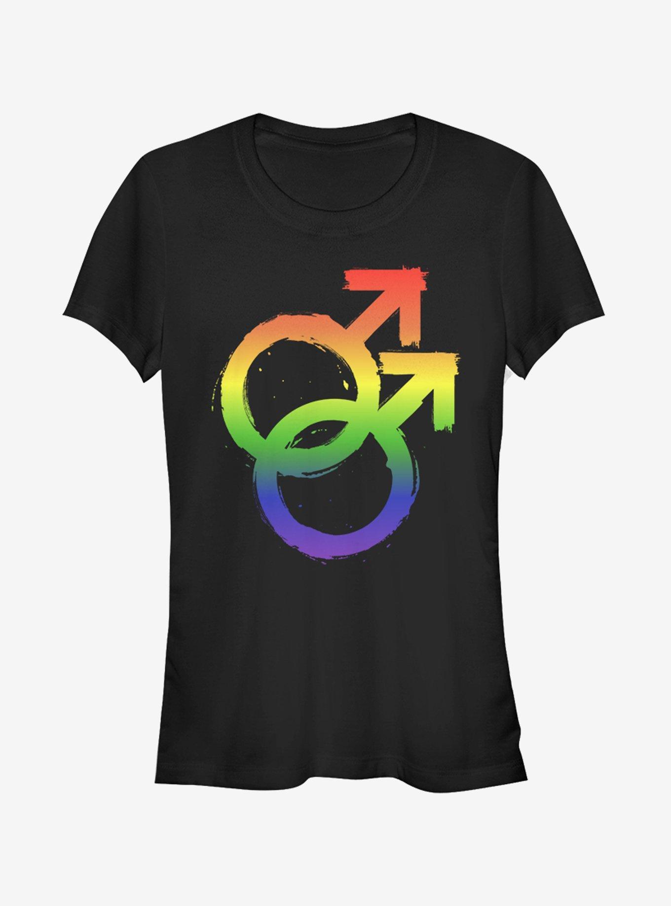 Pride Male Symbols Girl's Tee Product Image