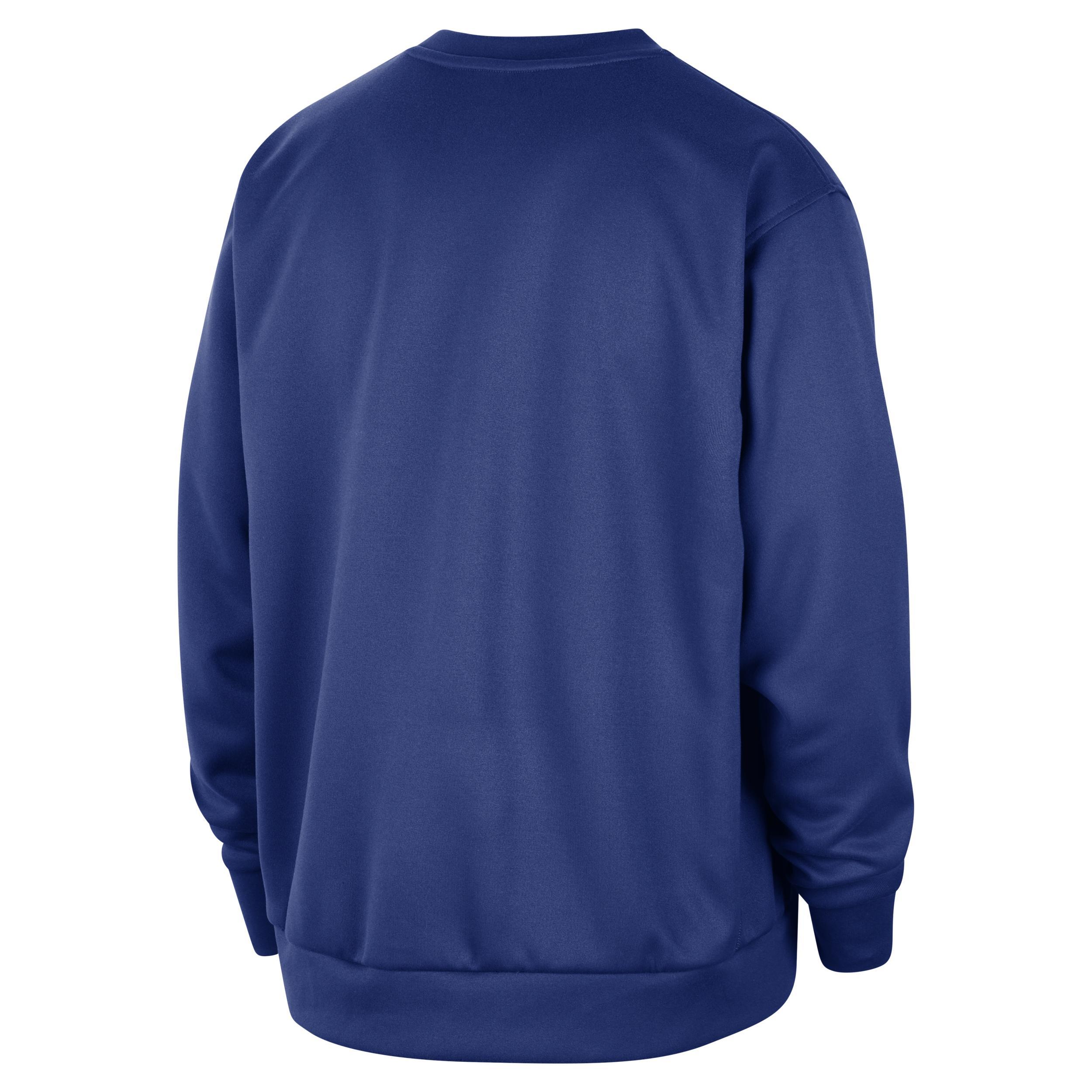 New York Knicks Spotlight Nike Men's Dri-FIT NBA Crew-Neck Sweatshirt Product Image