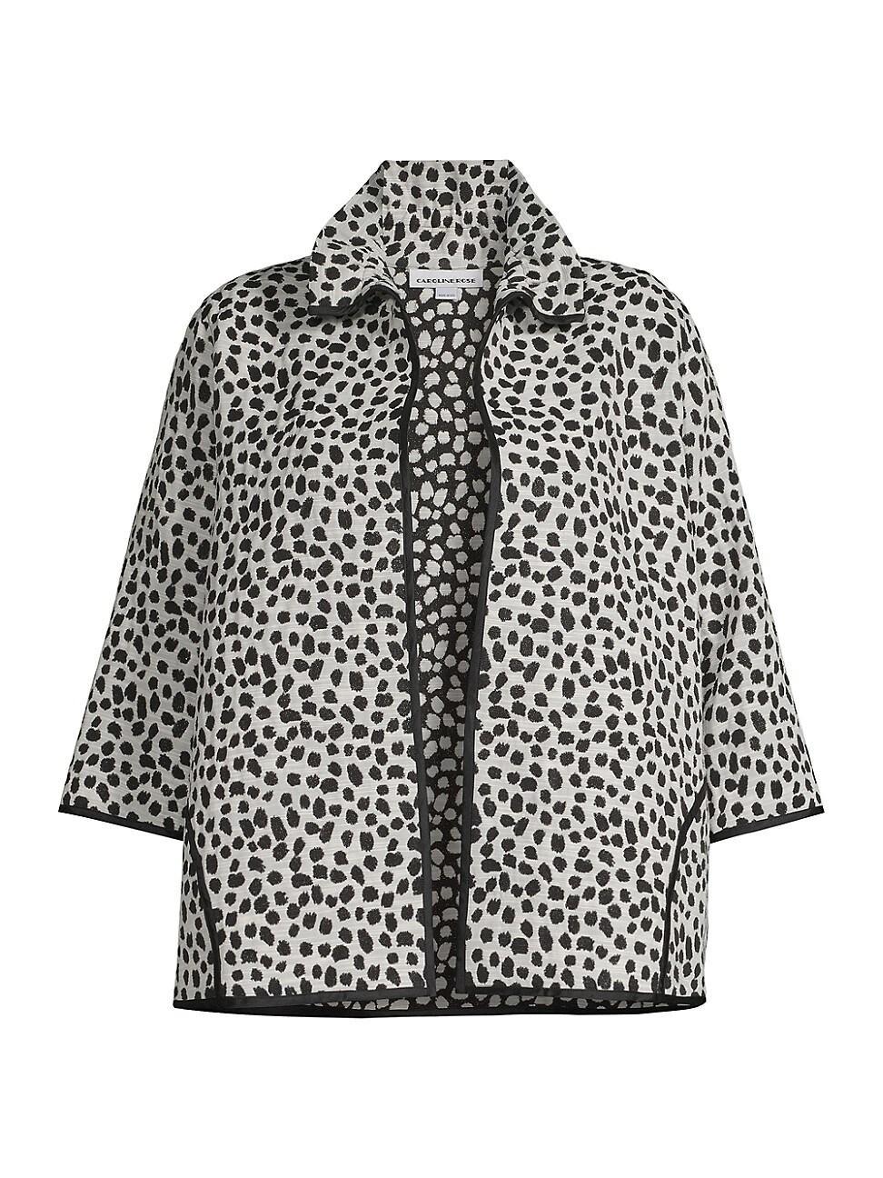 Womens Cheetah Jacquard Easy Jacket Product Image