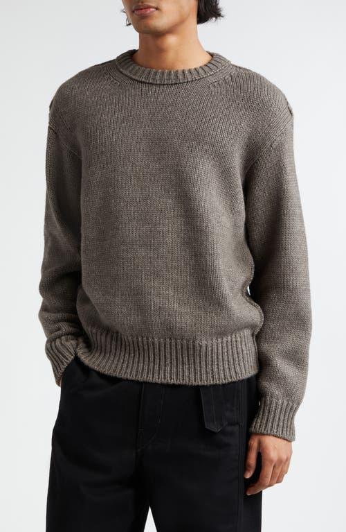 Lemaire Boxy Alpaca & Wool Blend Sweater Product Image