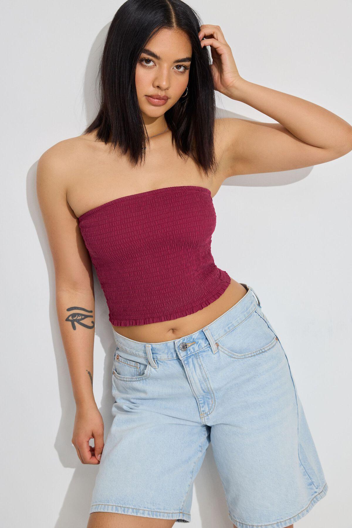 Vera Smocked Tube Top Product Image