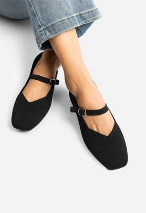 Mary-Jane Square Toe Ballet Flat product image