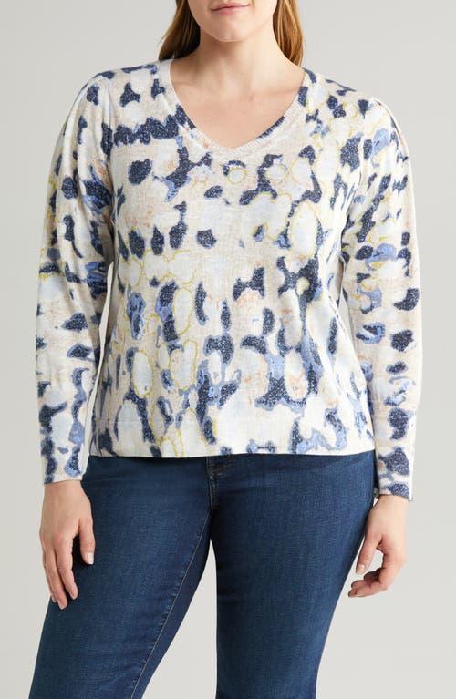 Womens Rolling Clouds Cotton-Blend Sweater Product Image