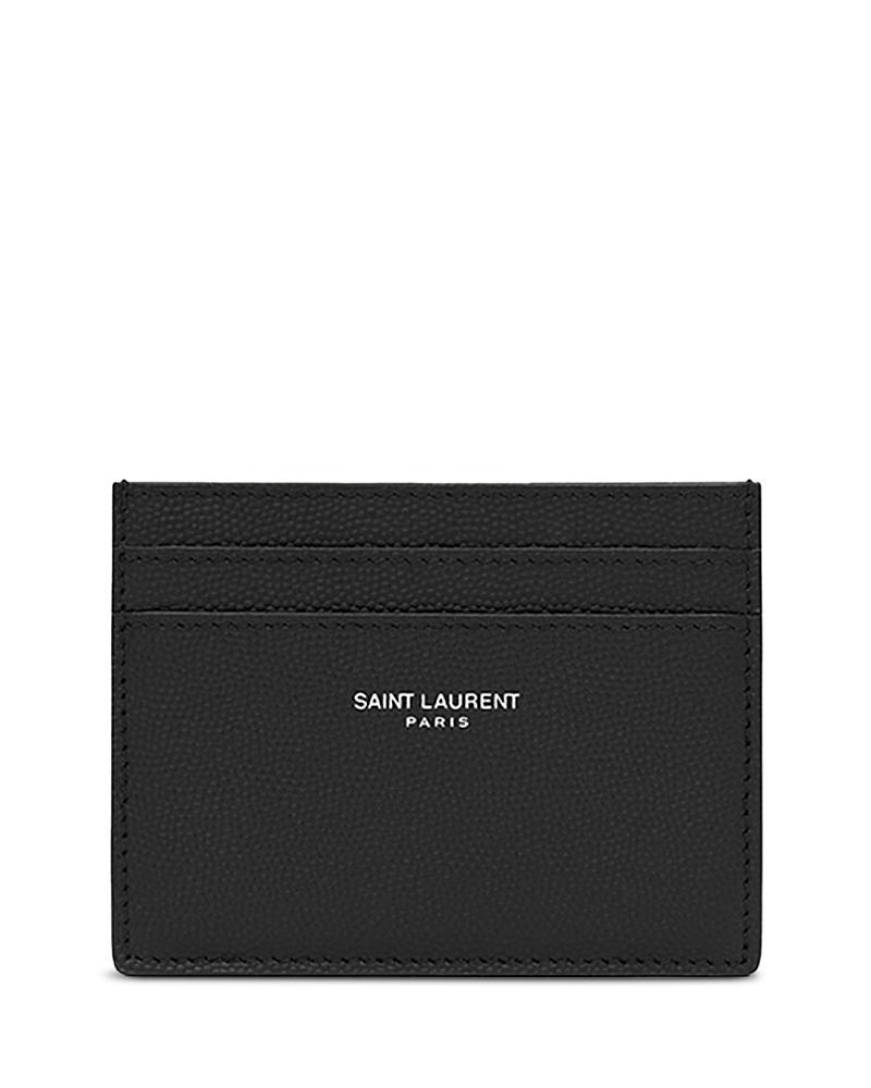 Mens Grain Leather Card Case Product Image