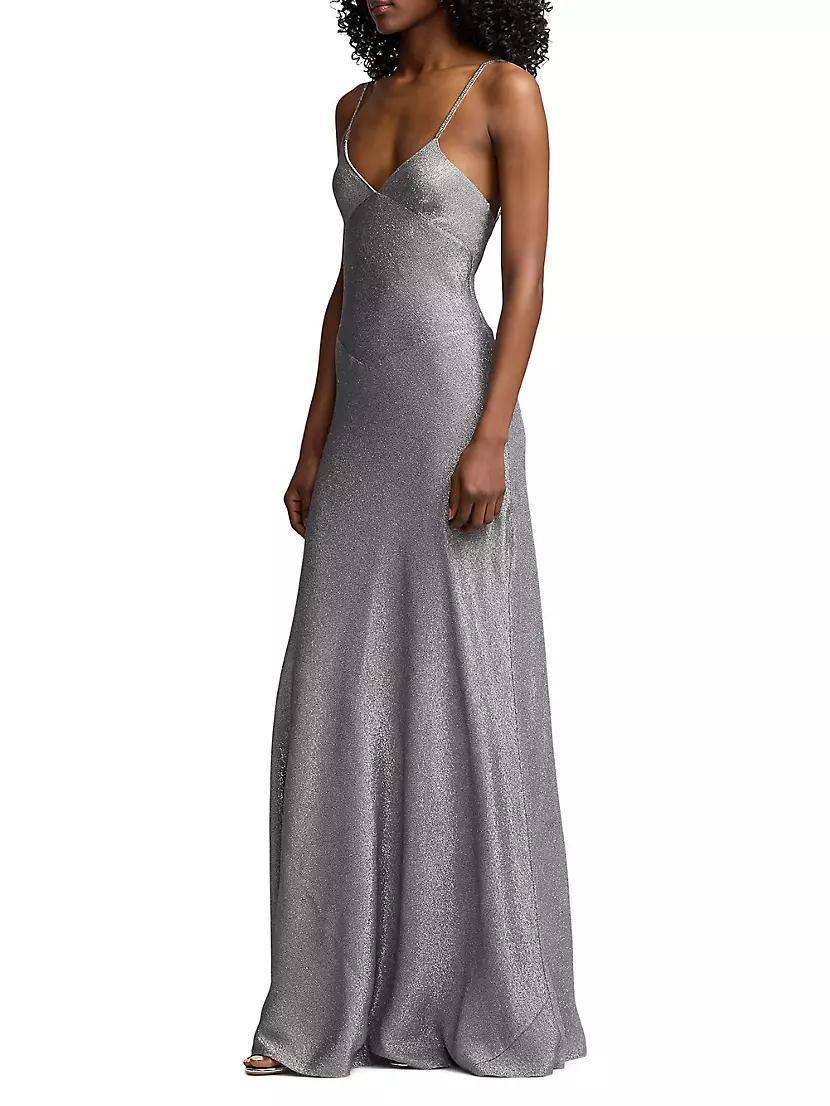 Natalie Silk-Blend Gown Product Image