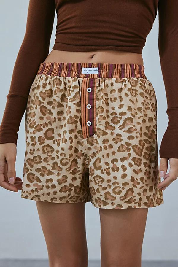 Out From Under Boxer Short Womens at Urban Outfitters Product Image