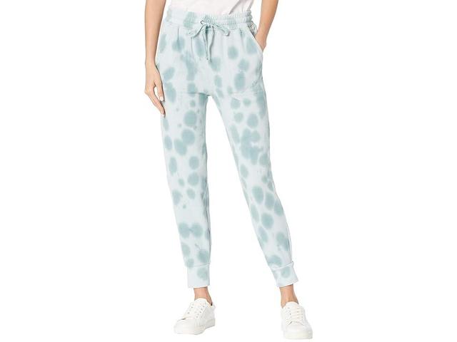 Splendid Cloud Tie-Dye Joggers (Mint) Women's Casual Pants Product Image