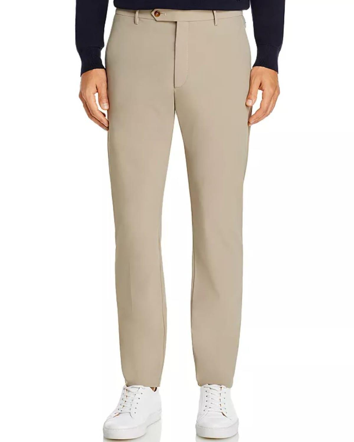 Mens Solid Active Stretch Pants Product Image