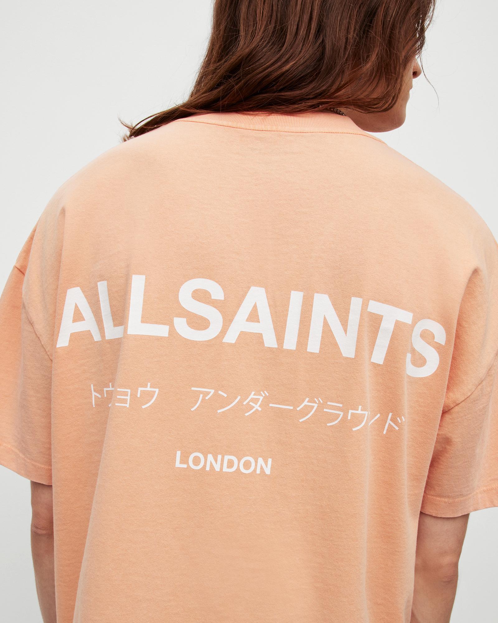 AllSaints Underground Oversized Crew Neck T-Shirt Product Image