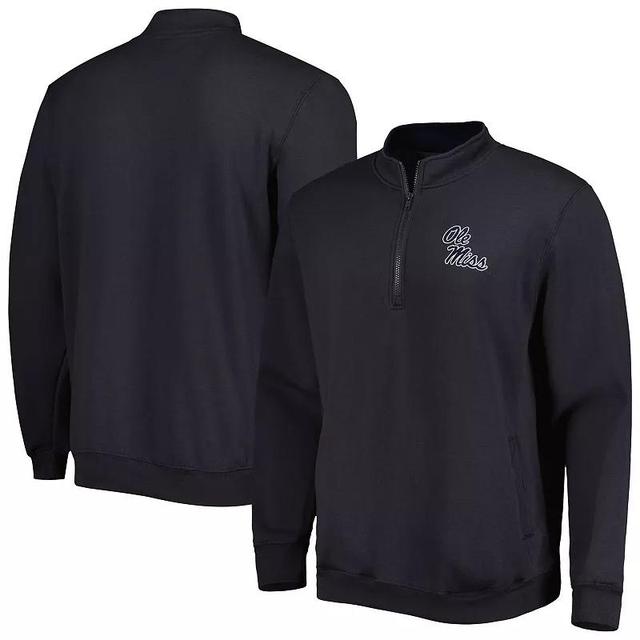 Mens Colosseum Charcoal Mississippi State Bulldogs Tortugas Logo Quarter-Zip Jacket Product Image