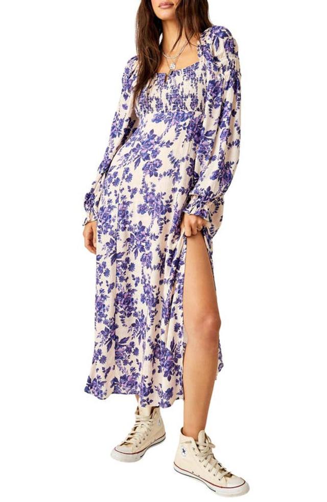 Free People Jaymes Midi (Lilac Combo) Women's Clothing Product Image