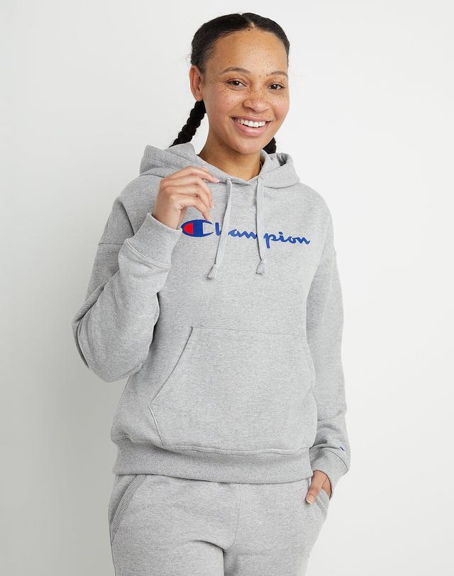 Champion Powerblend Graphic Logo Hoodie, Xx-large Product Image