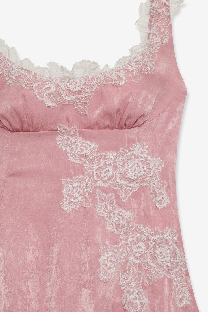 Clemence Maxi Dress — Pink Product Image