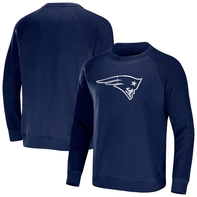 Mens NFL x Darius Rucker Collection by Fanatics Powder Blue Los Angeles Chargers Raglan Fleece Pullover Sweatshirt Product Image