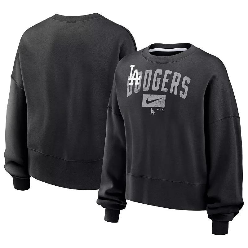 Womens Nike Los Angeles Dodgers Pullover Sweatshirt Product Image