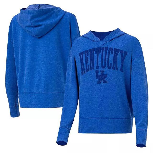 Concepts Sport Womens Royal Kentucky Wildcats Volley Long Sleeve Hoodie T-Shirt Product Image